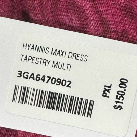 Soft Surroundings Women's PXL V-Neck Maxi Dress Tapestry Multicolor - Picture 8 of 9